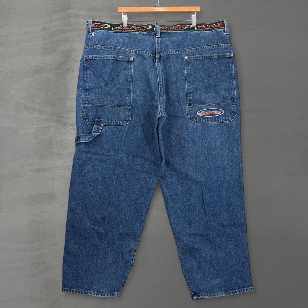 Boss by IG Design Carpenter Jeans Blue Vintage Baggy Wide Leg 48 x 32